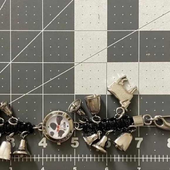 MOSCHINO  I Love Cows Ladies Charms Watch/New Without Box/Need A New Battery!!! - Picture 2 of 3